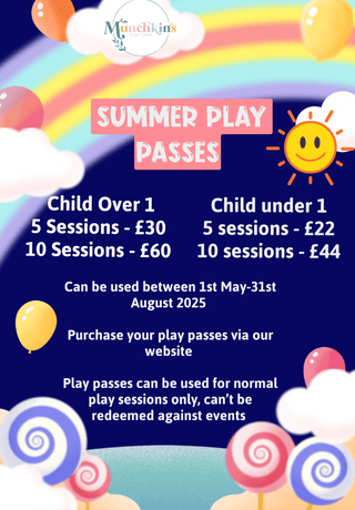 An Advert for Munchkins - Summer Play Passes